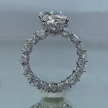 Snow White Radiant Ring